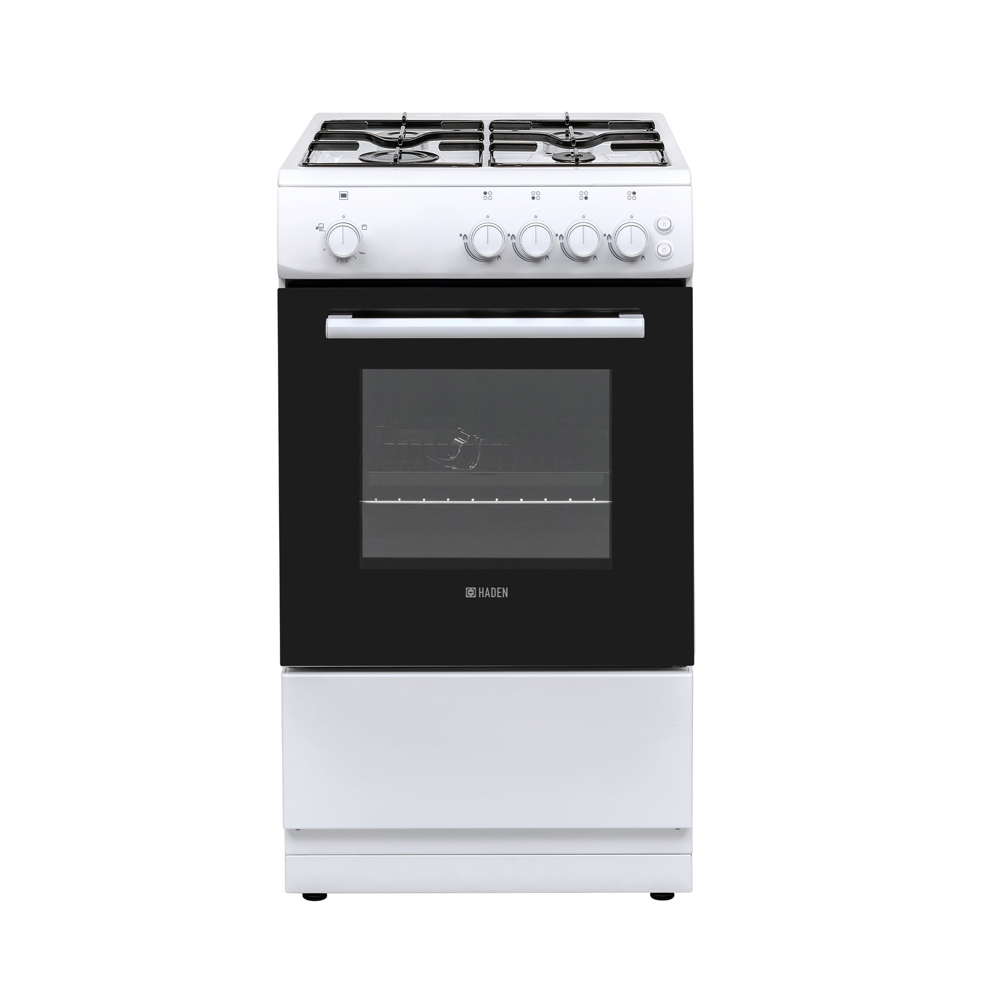 HG52SW 50cm Single Gas Oven Cookers Haden