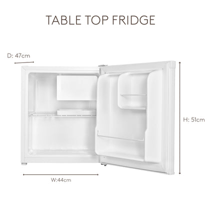 HR55W-E Table Top Fridge Refrigerators Haden