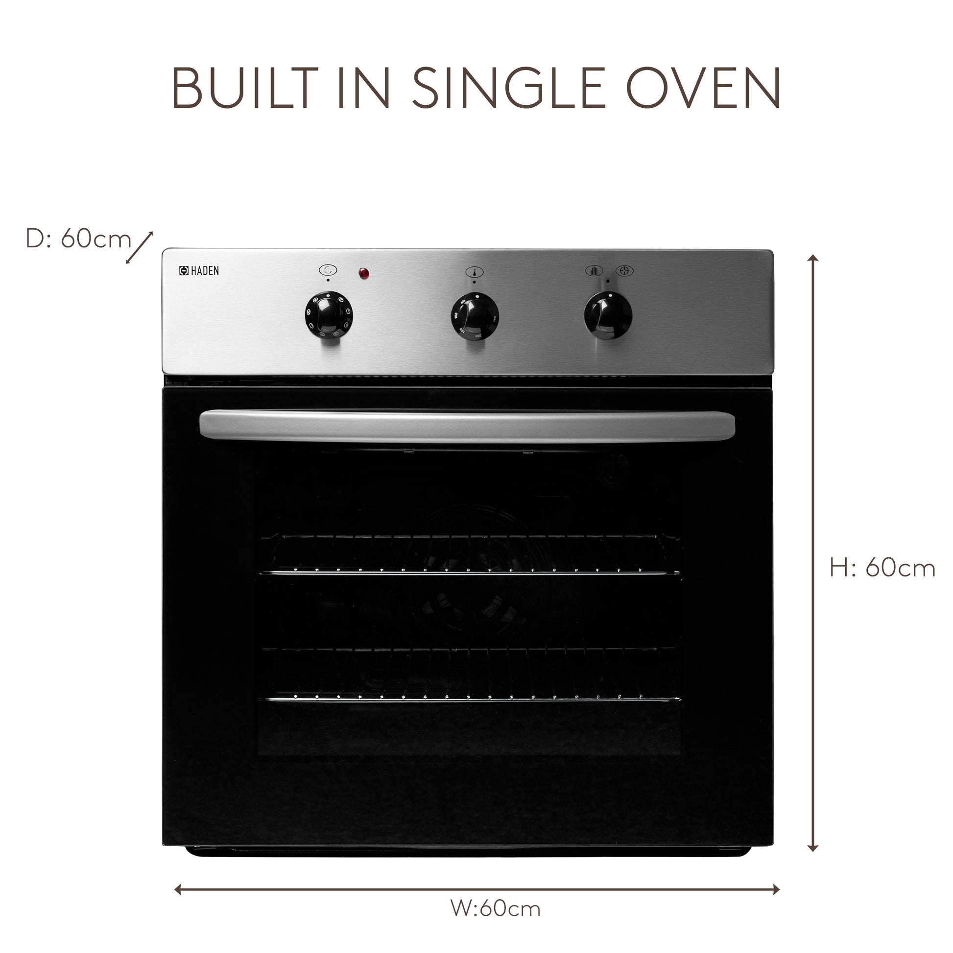 HSB105X Built-In Single Oven Ovens Haden