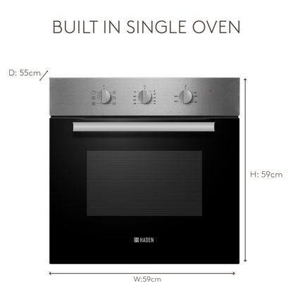 HSB654MX Built-In Single Oven Ovens Haden