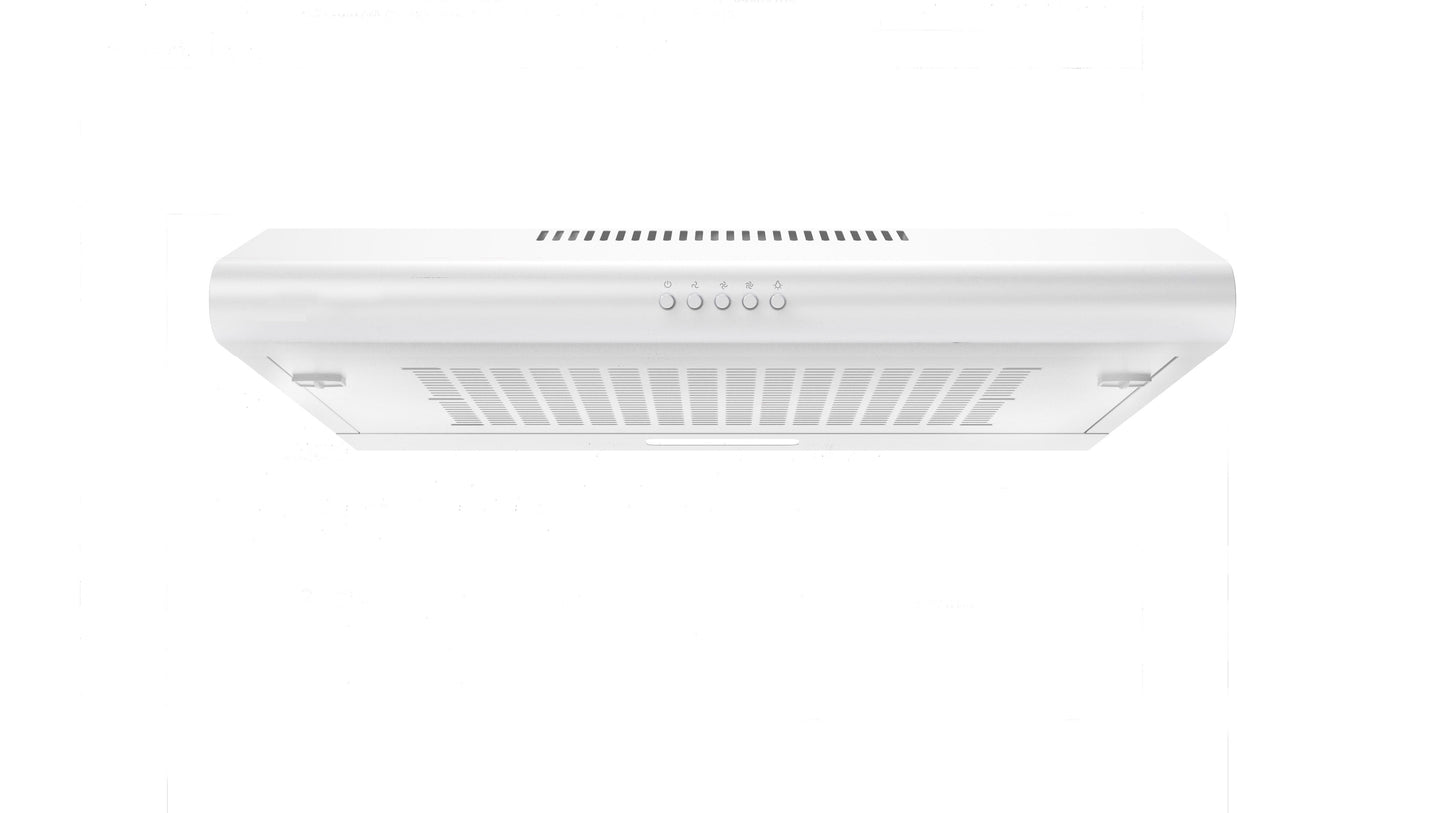 Haden White HVH60W 60cm Visor Cooker Hood