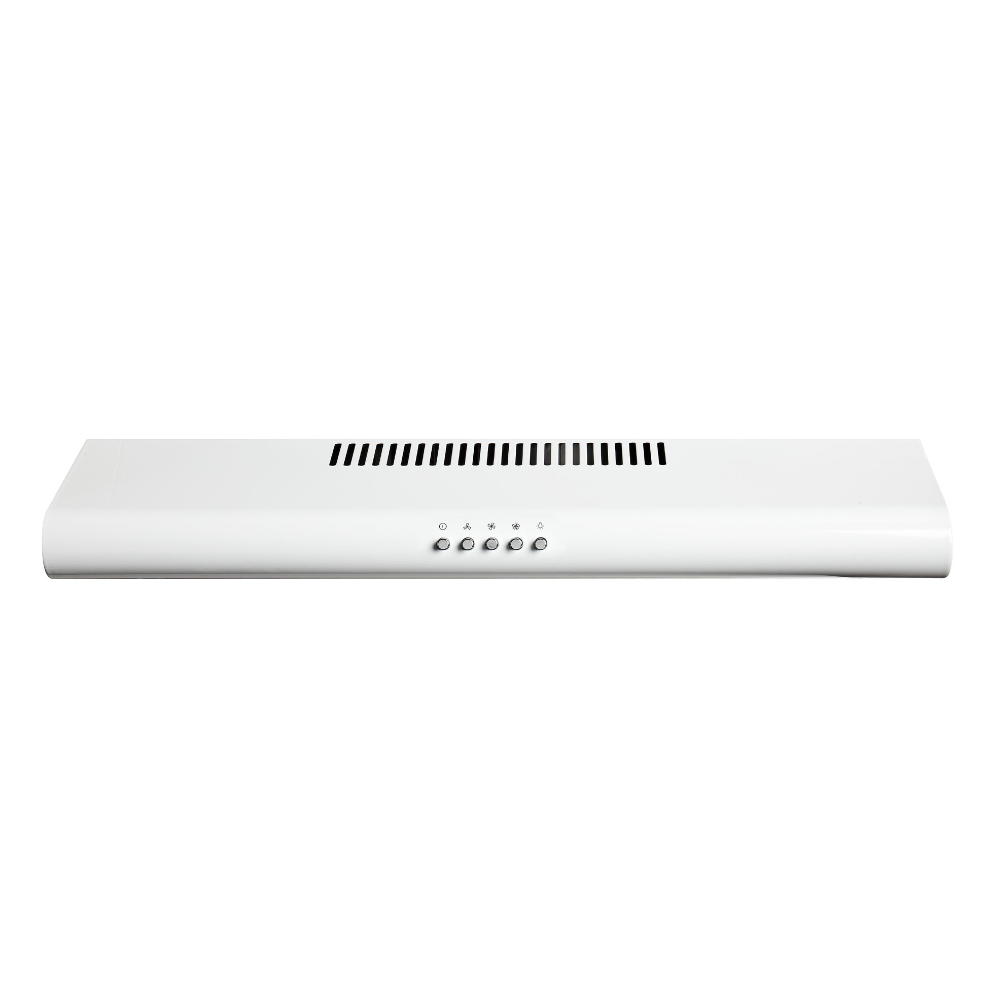 HVH60W-B 60cm Visor Cooker Hood - White cooker hood Haden
