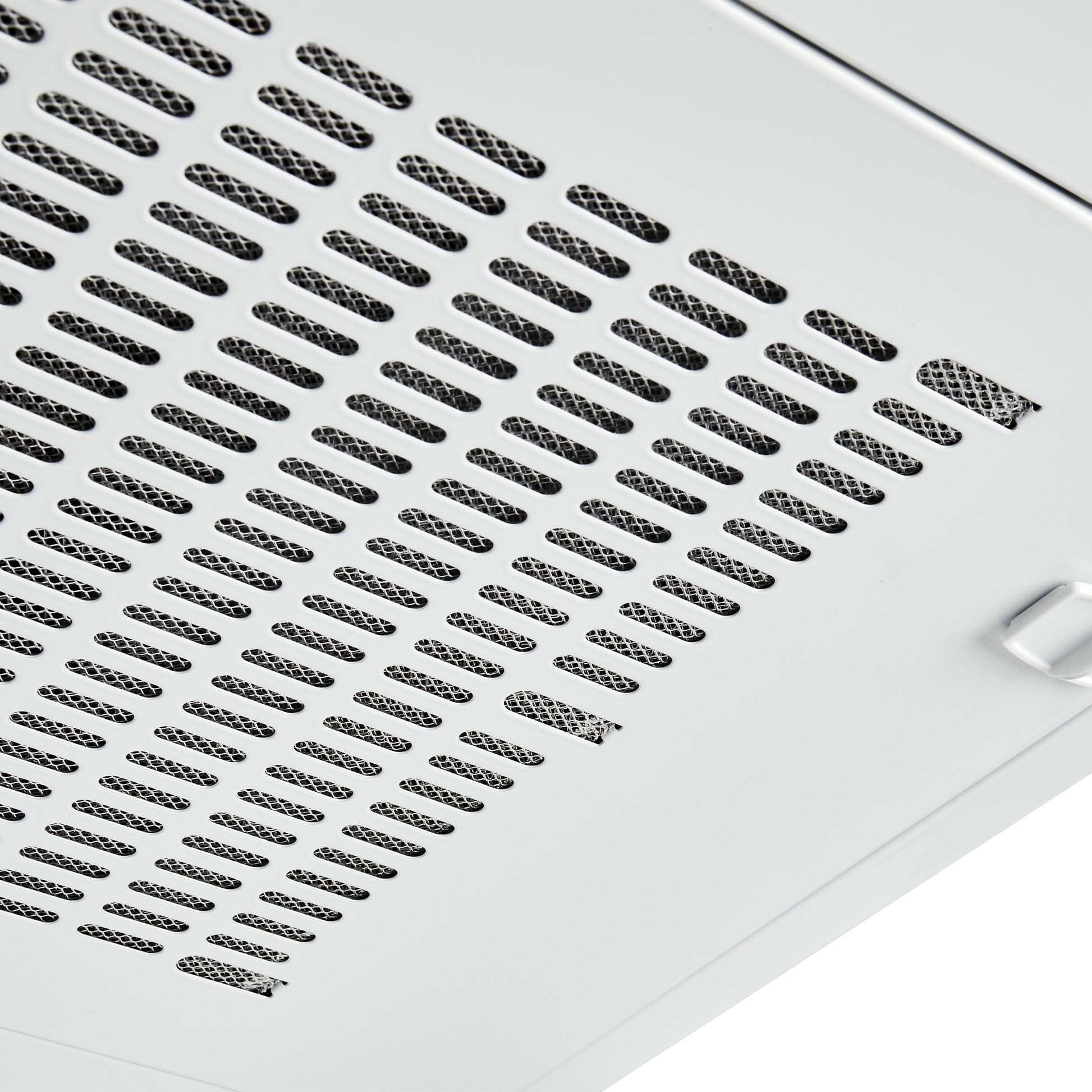 HVH60W-B 60cm Visor Cooker Hood - White cooker hood Haden