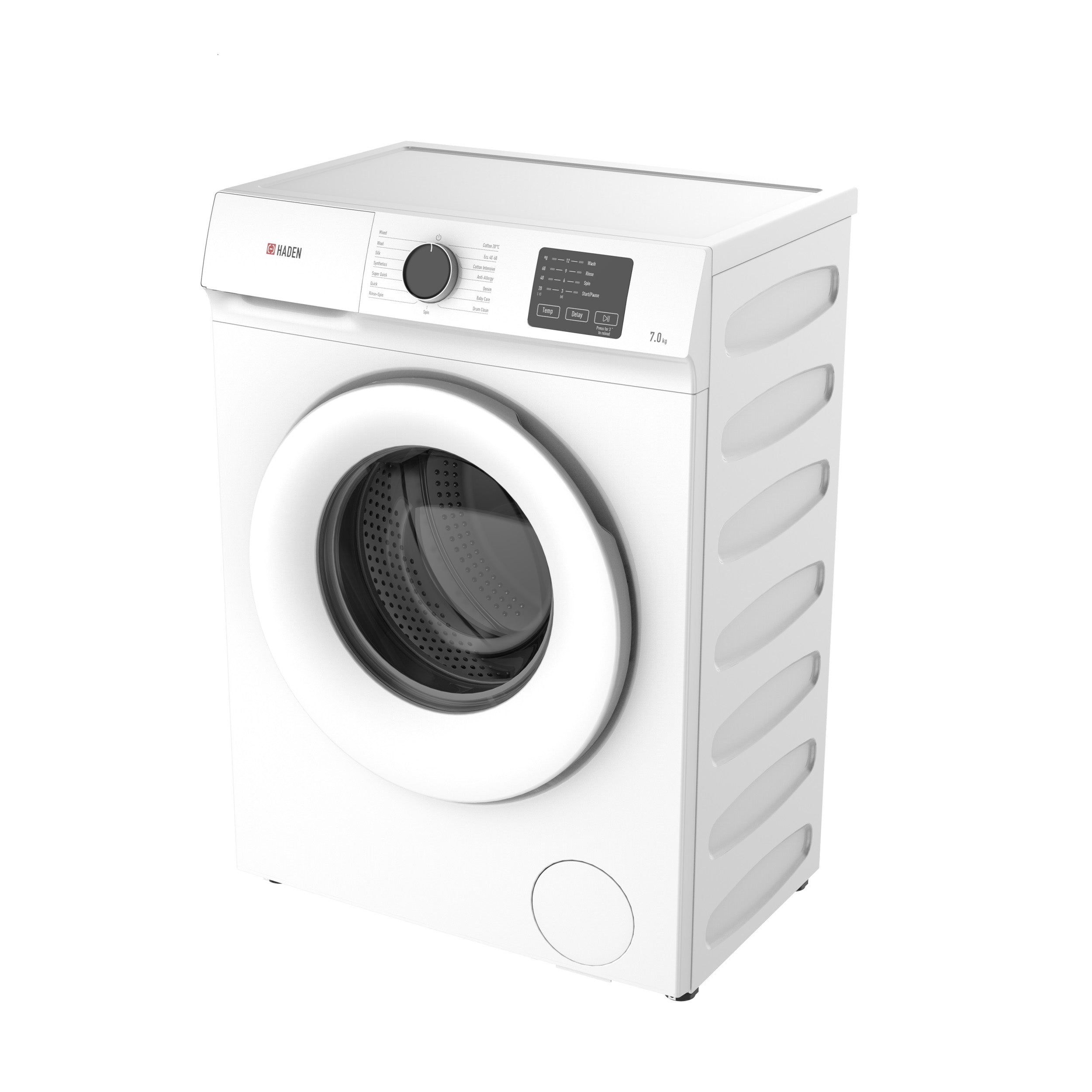 HW7120W 7kg 1200 Spin Washing Machine – Haden