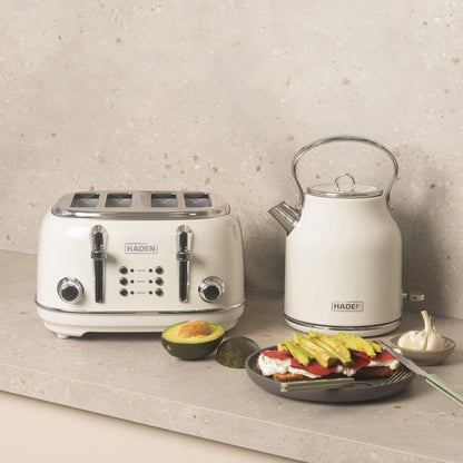 Haden Heritage Ivory Kettle and Toaster Bundle Bundle Haden