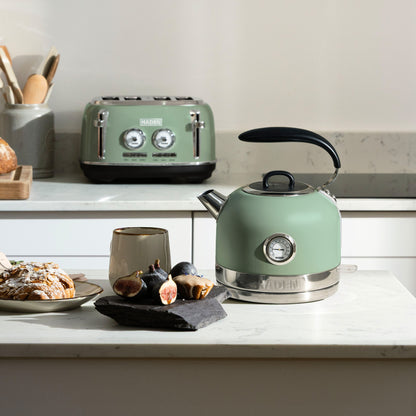Haden Jersey Cedar Green Bundle Kettle + Toaster Bundle Haden