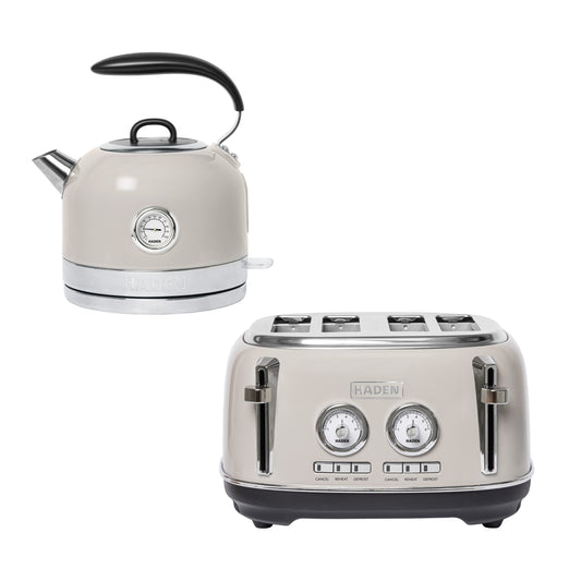 Haden Jersey Putty Bundle Kettle + Toaster Bundle Haden