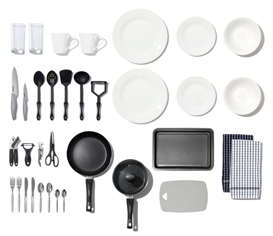 Haden 2.5L Air Fryer + 35-Piece Kitchen Starter Kit Bundle Haden