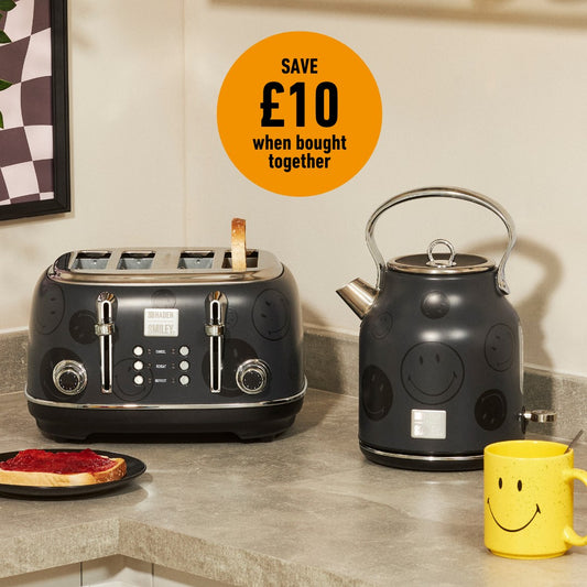 Haden x SMILEY Bundle Kettle & Toaster Bundle Haden