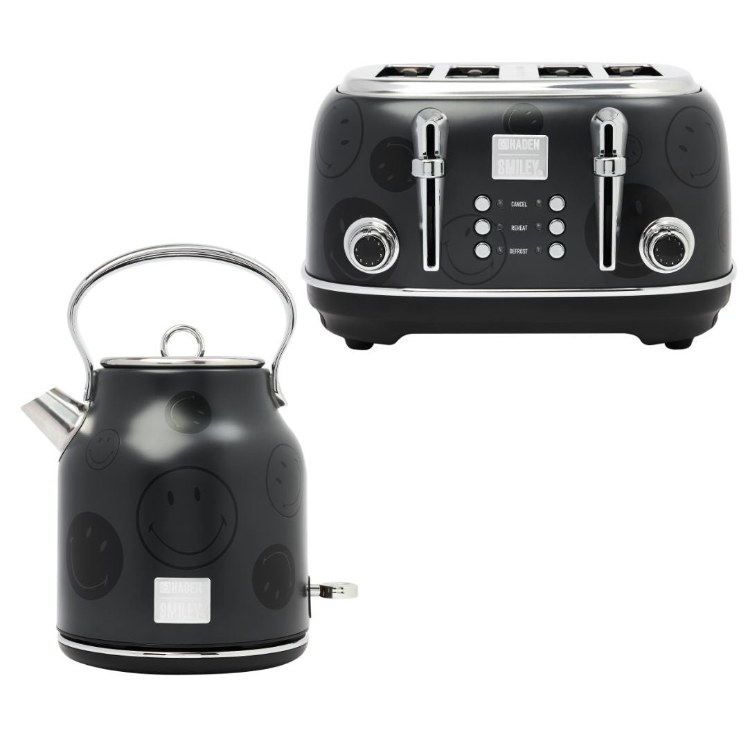 Haden x SMILEY Bundle Kettle & Toaster Bundle Haden