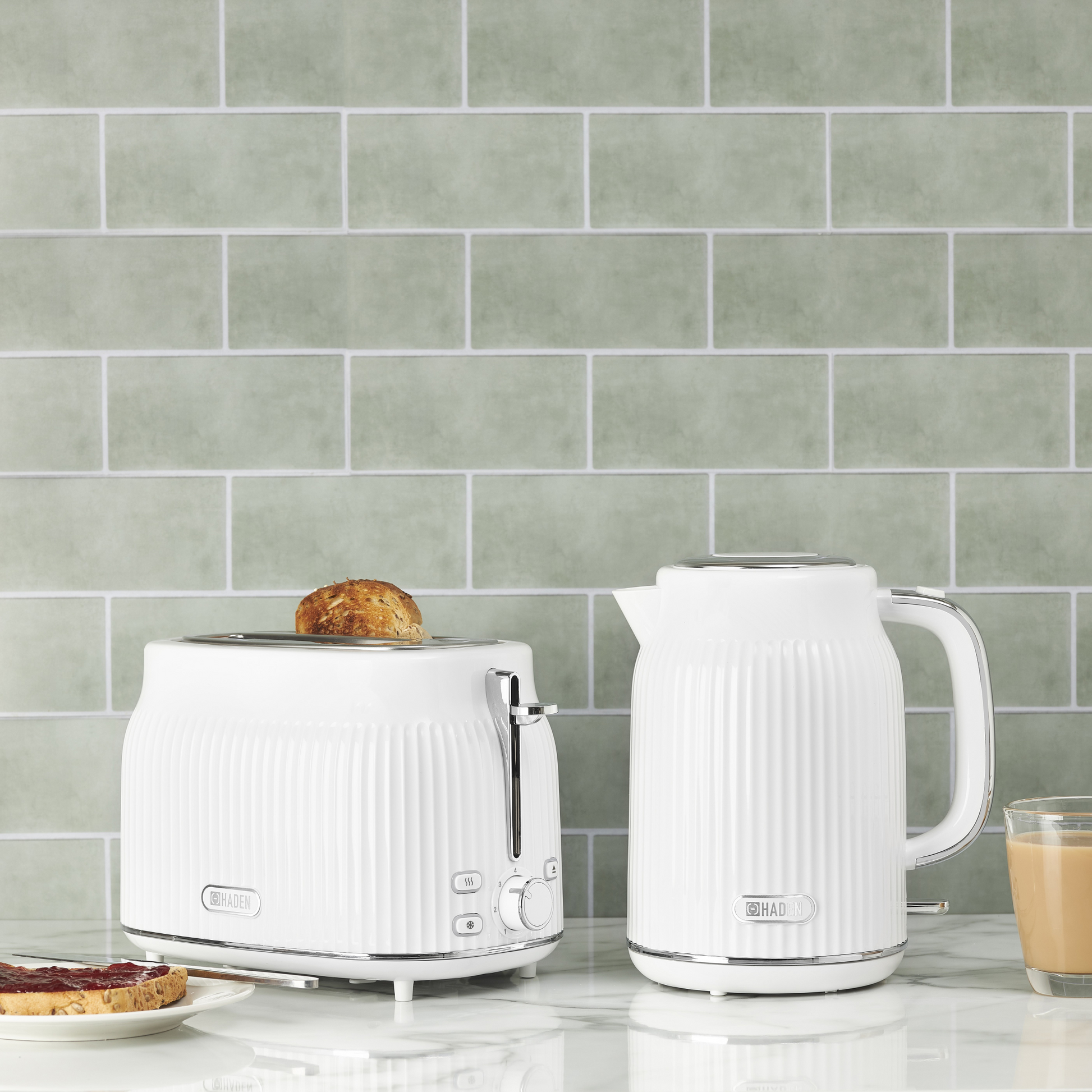 Haden York 2 Slice Toaster White Toasters Haden