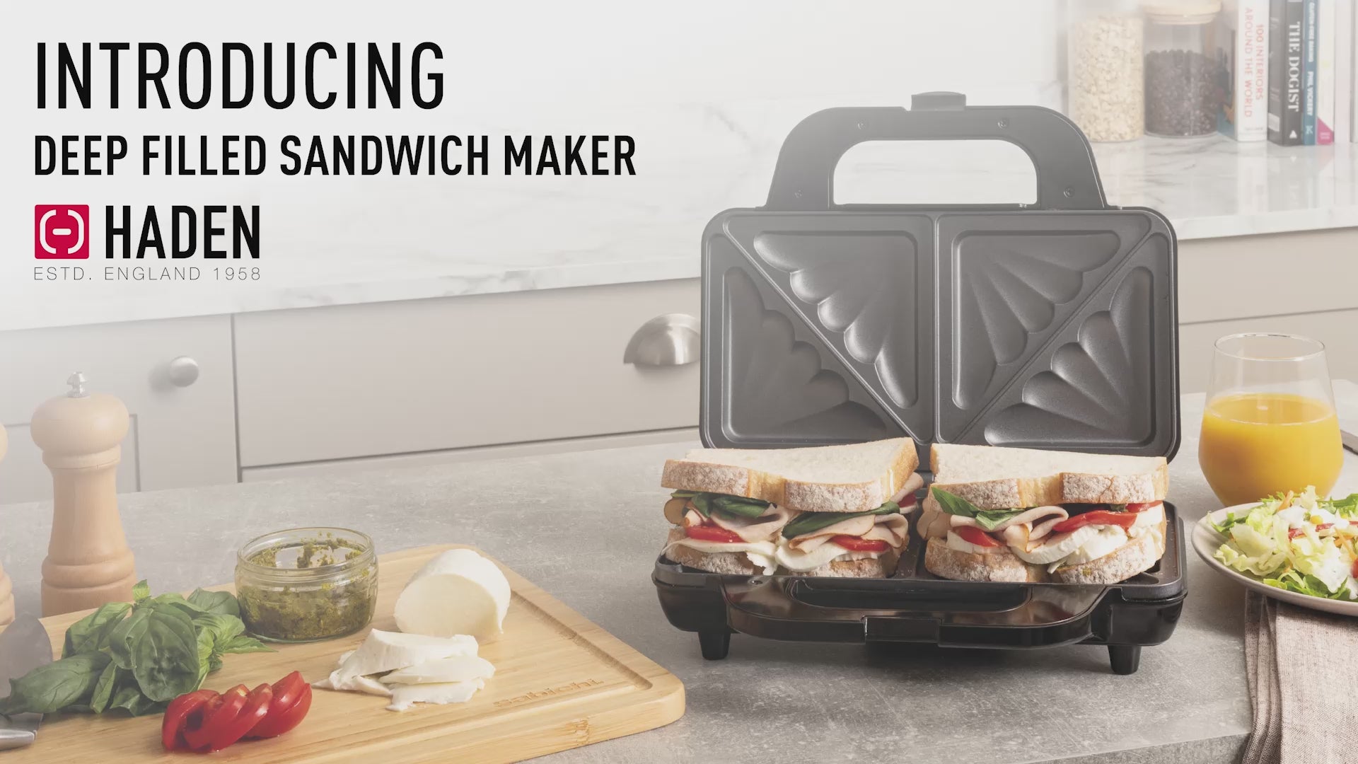 Haden Deep Filled Sandwich Maker Sandwich Maker Haden