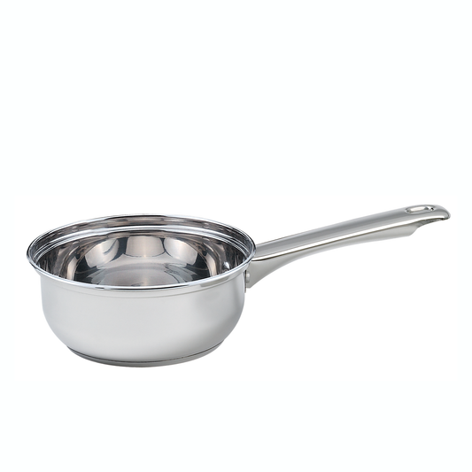 14cm Essential Milk Pan Kitchen Sabichi Homewares Ltd 14cm Silver