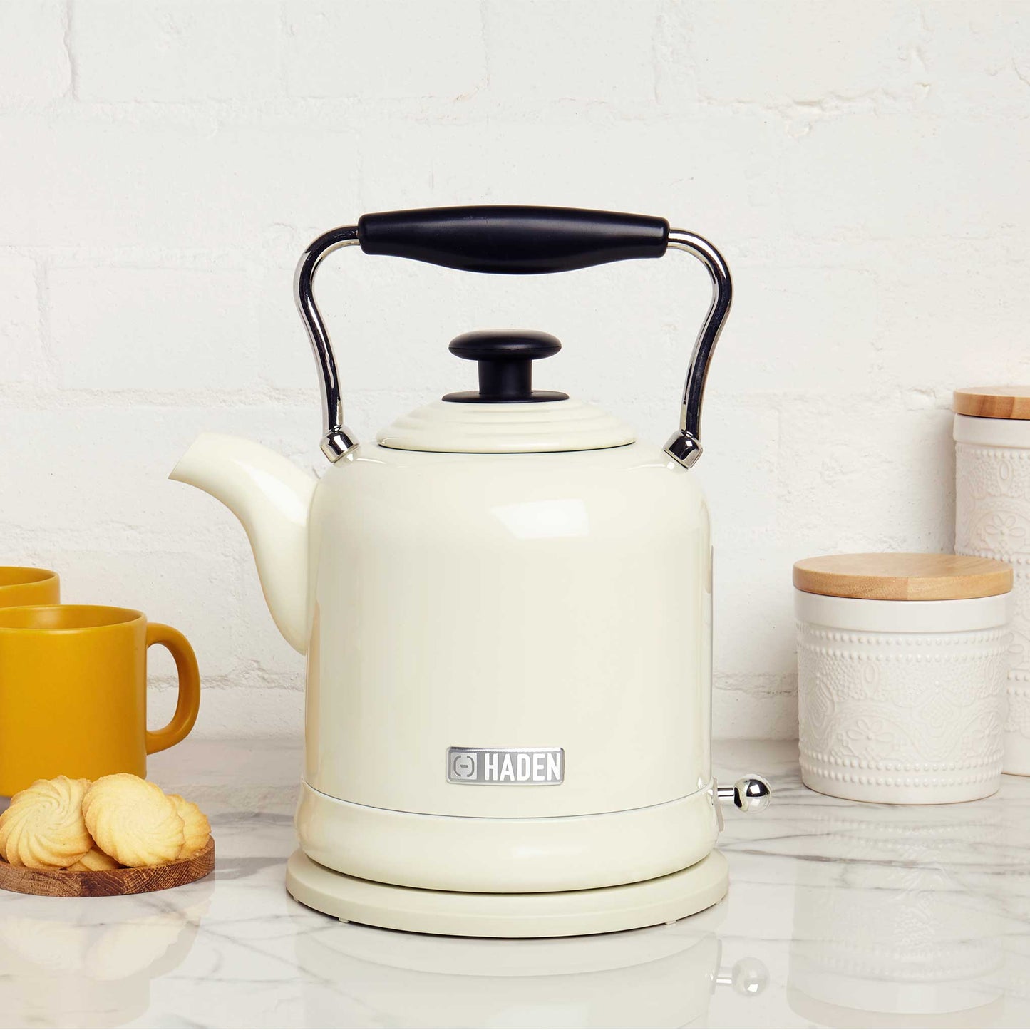 Haden Highclere Cream Kettle Electric Kettles Haden