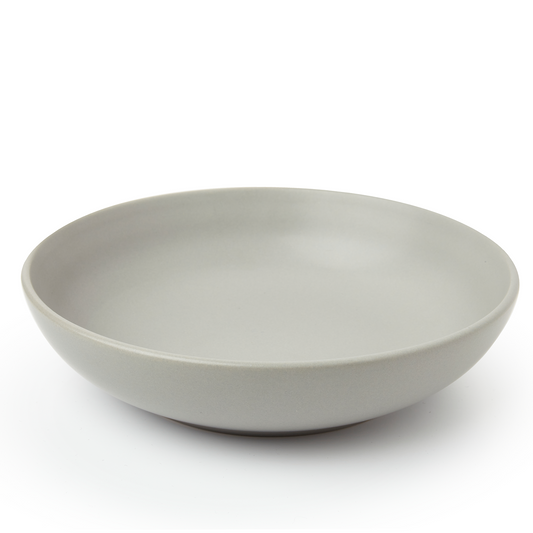 Matt Grey Set of 4 Pasta Bowls