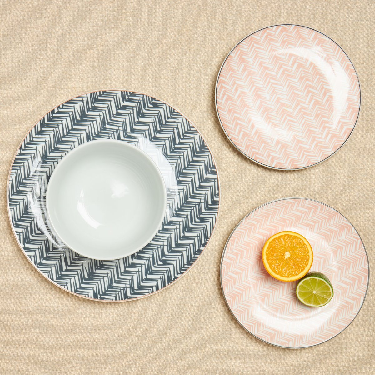 12pc Mali Decal Dinner set