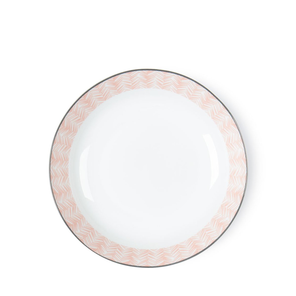 Add some style to your dining table with our modern Mali Decal pasta bowl set. It features an eye-catching geometric pattern, it is perfect for everyday dining and special occasions. Made from porcelain, it includes four place settings and is microwave and dishwasher safe for added convenience. Matching 12-piece matching dinner set is also available