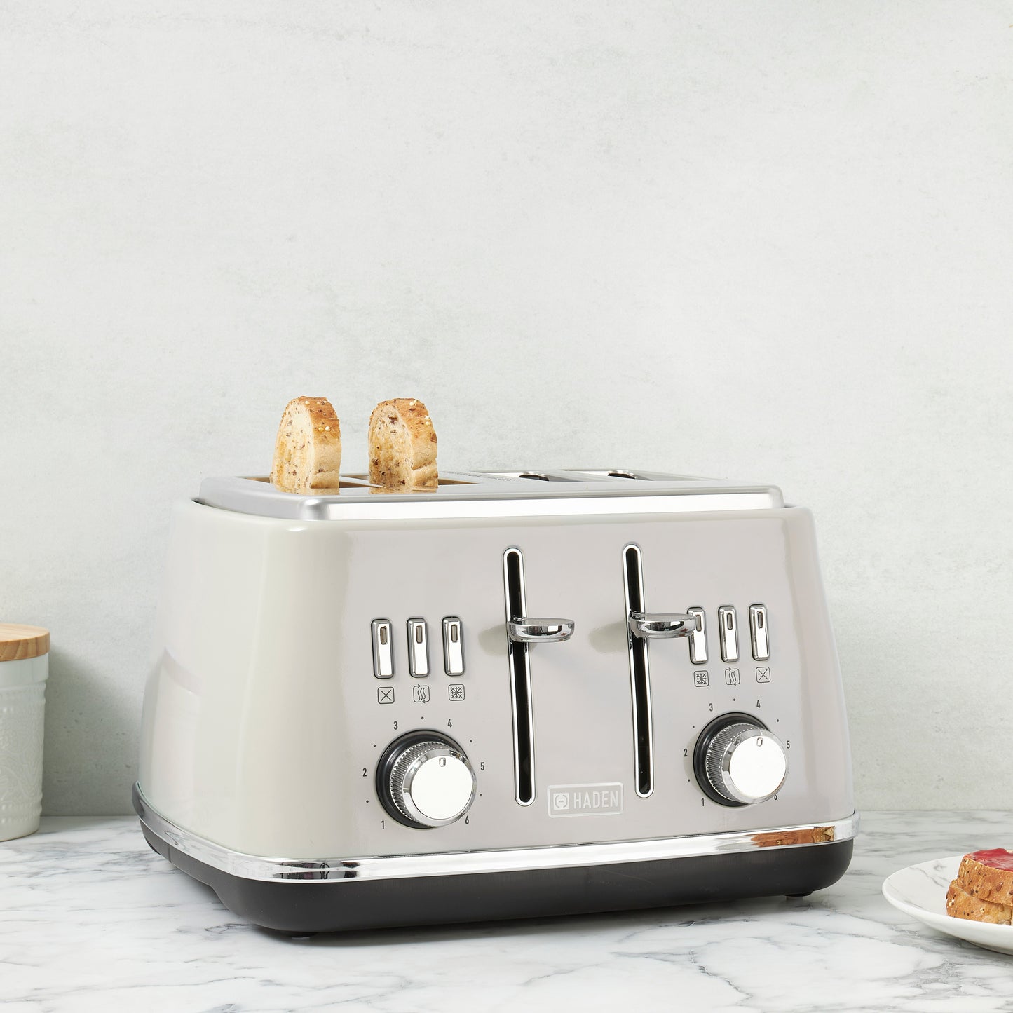Haden Cotswold 4 Slice Putty Toaster