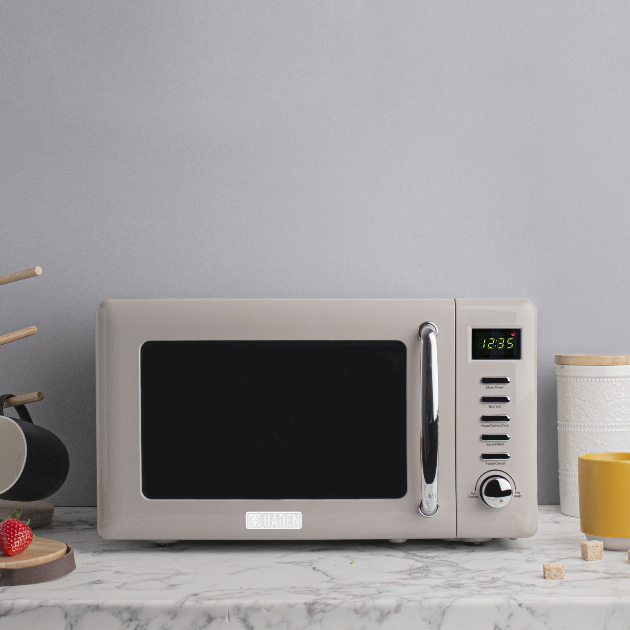 Haden Cotswold Bundle Kettle + Toaster + Microwave Putty