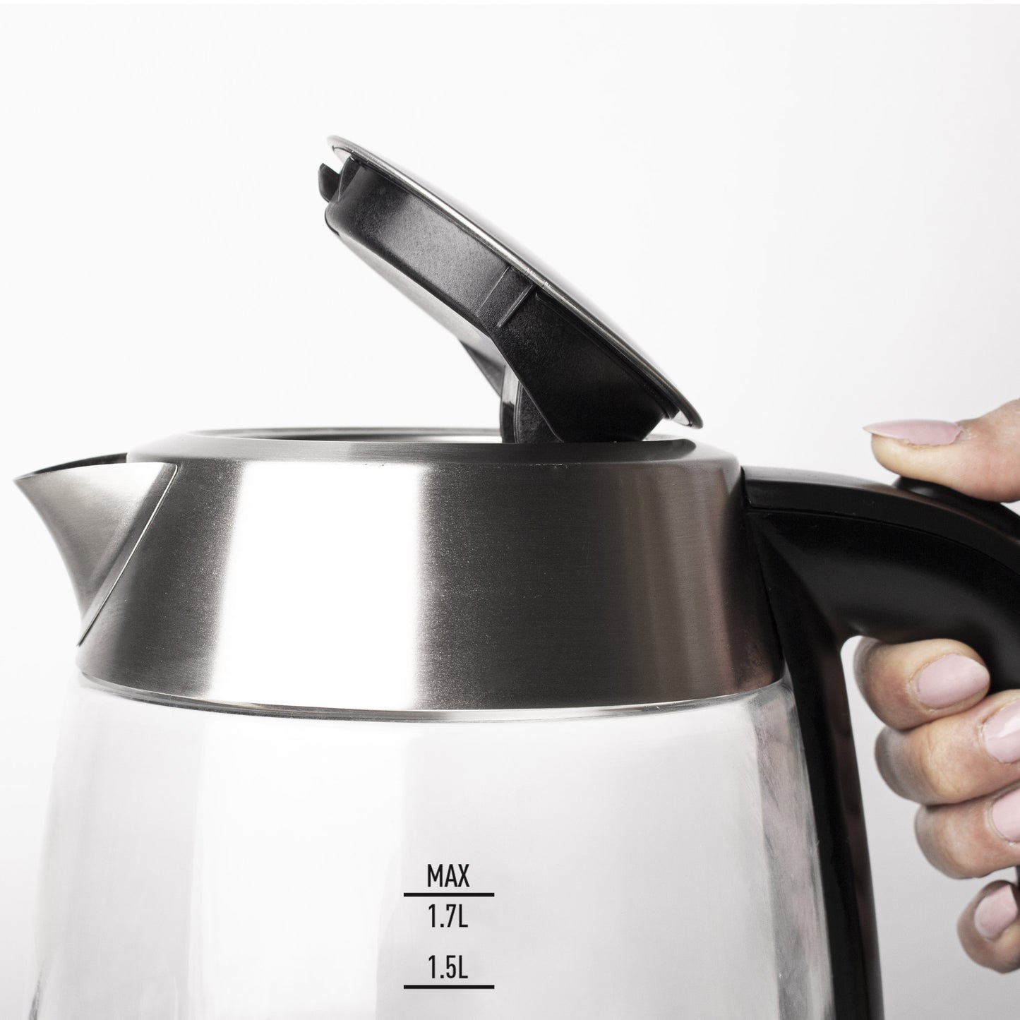 Haden Guildford Glass Kettle