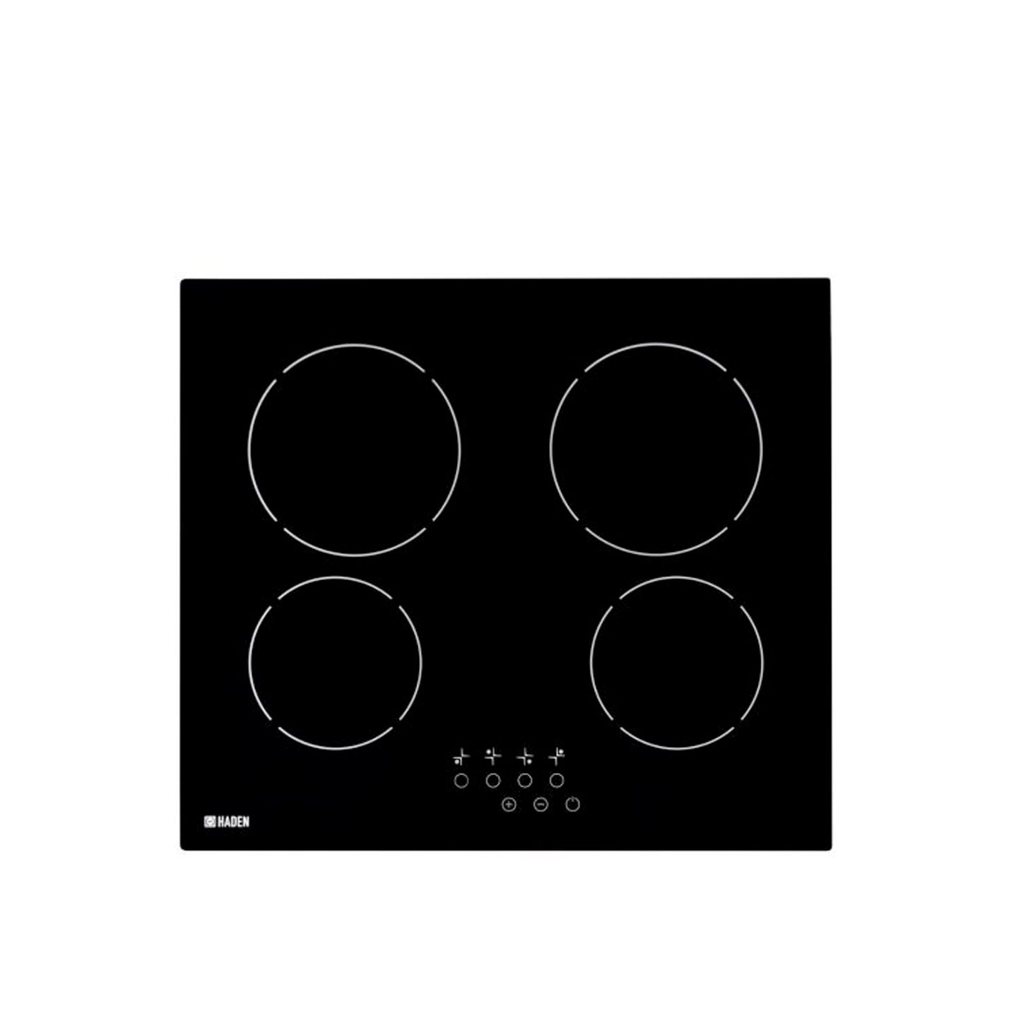 Haden HCT60 60cm Frameless Ceramic Hob Black Haden