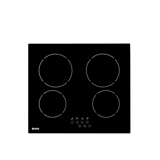 Haden HCT60 60cm Frameless Ceramic Hob Black Haden