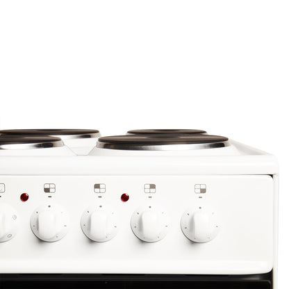 HES50W 50cm Sealed Plate Single Oven Cookers Haden