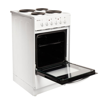 HES50W 50cm Sealed Plate Single Oven Cookers Haden