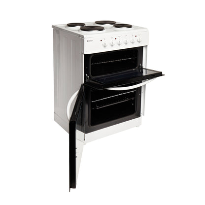 HEST60W 60cm Twin Cavity Ceramic Oven electric cooker Haden