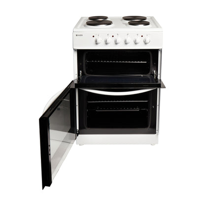 HEST60W 60cm Twin Cavity Ceramic Oven electric cooker Haden
