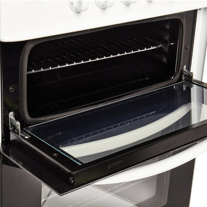 HEST60W 60cm Twin Cavity Ceramic Oven electric cooker Haden