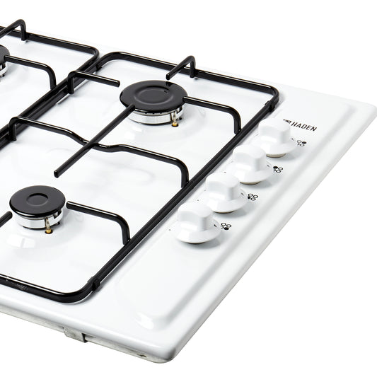 Haden White HG60W 60cm Gas Hob electric cooker Haden
