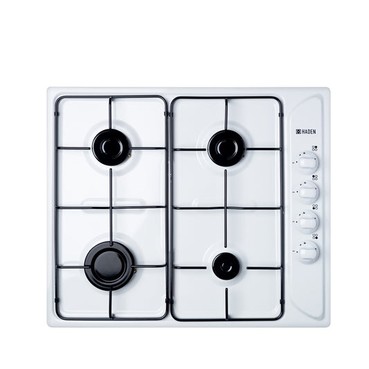 Haden White HG60W 60cm Gas Hob electric cooker Haden