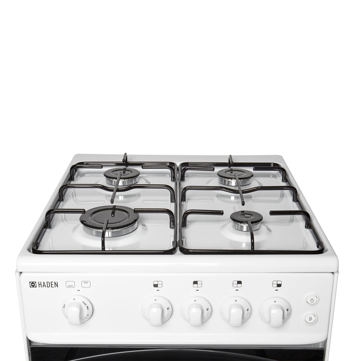 HGS50W 50cm 52-Litre Single Cavity Gas Cooker Haden