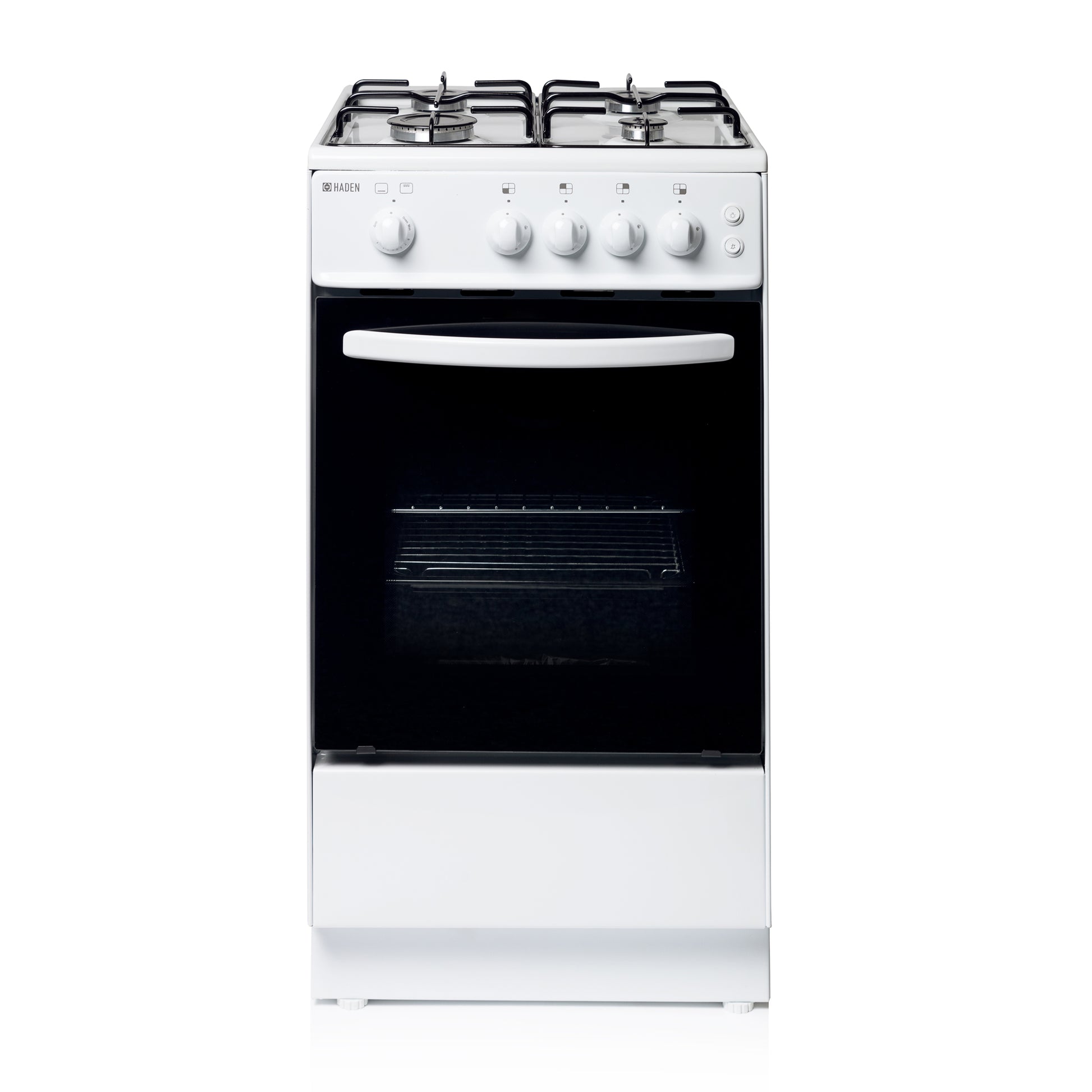 HGS50W 50cm 52-Litre Single Cavity Gas Cooker Haden