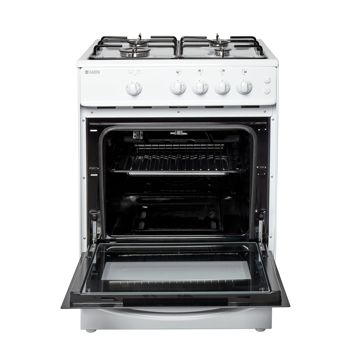 HGS60W 60cm 64-Litre Single Cavity Gas Cooker Haden