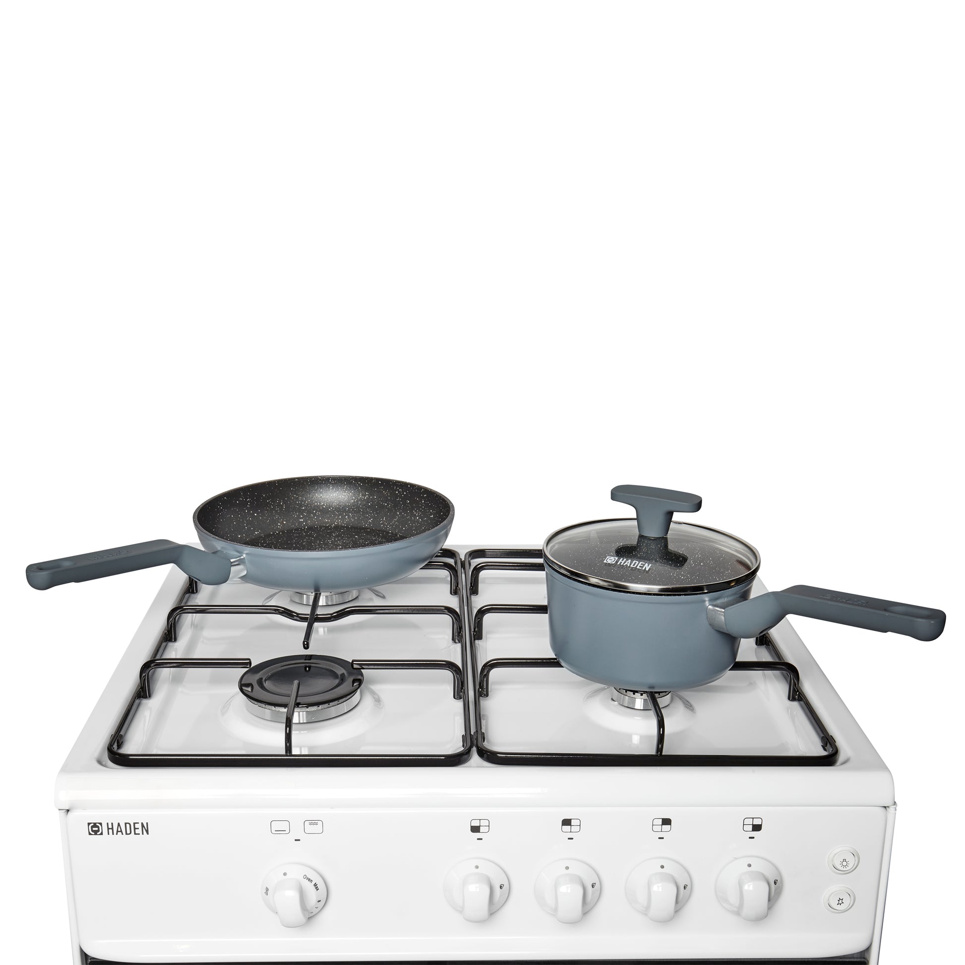 HGS60W 60cm 64-Litre Single Cavity Gas Cooker Haden