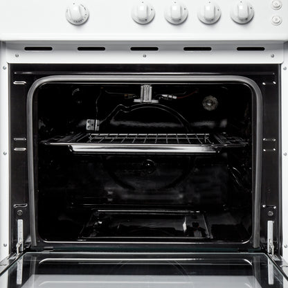 HGS60W 60cm 64-Litre Single Cavity Gas Cooker Haden