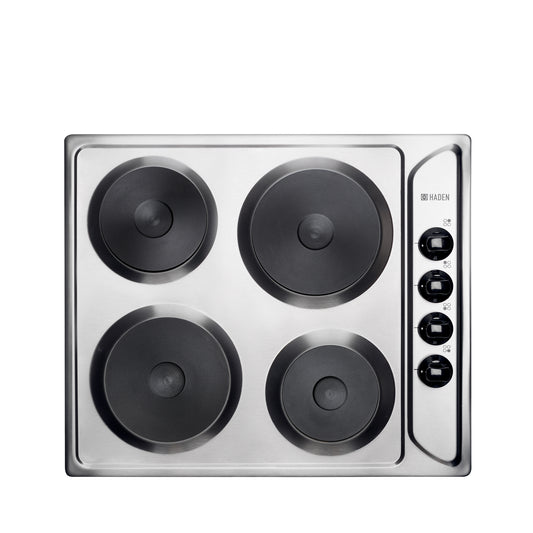 HSP60X 60cm Solid Plate Hob - Inox Hobs Haden