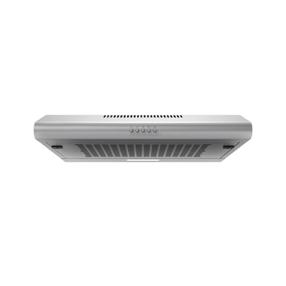 HVH60X-B 60cm Visor Cooker Hood - Inox cooker hood Haden