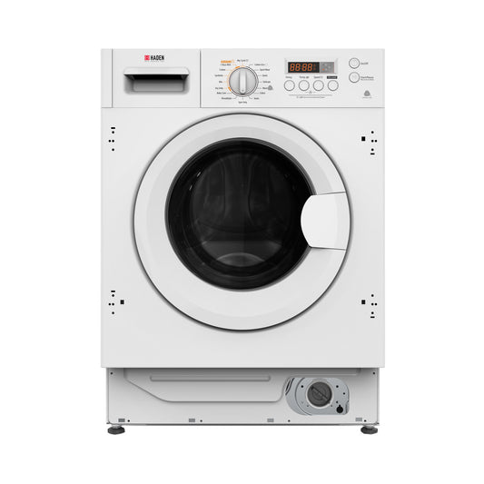 Haden White HWDI1480 Integrated 8kg 1400rpm Washer Dryer