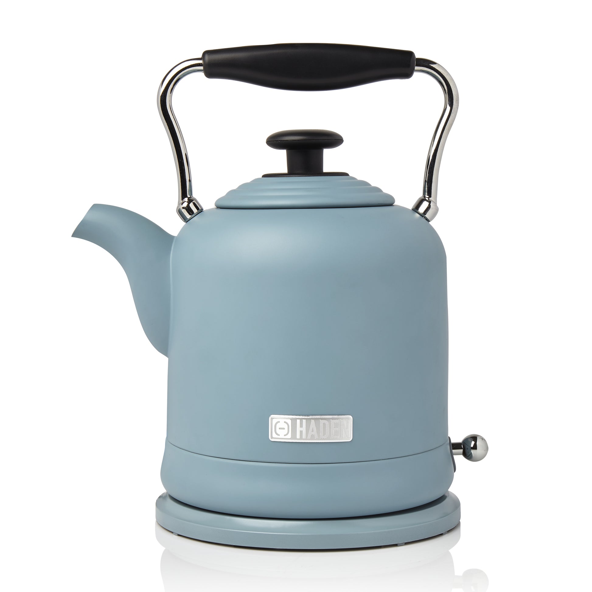 Haden Highclere Poole Blue Kettle Electric Kettles Haden