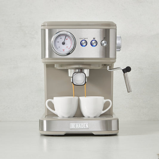 Haden Putty Espresso Pump Coffee Machine + Coffee Grinder