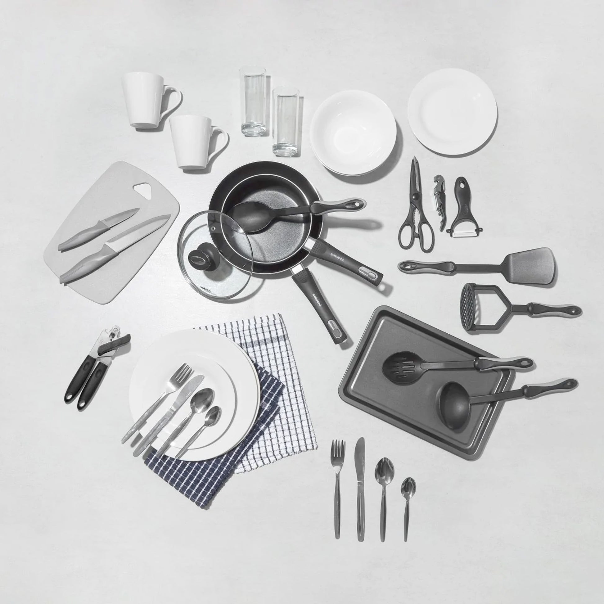 35 Piece Kitchen Starter Kit Kitchen Sabichi Homewares Ltd