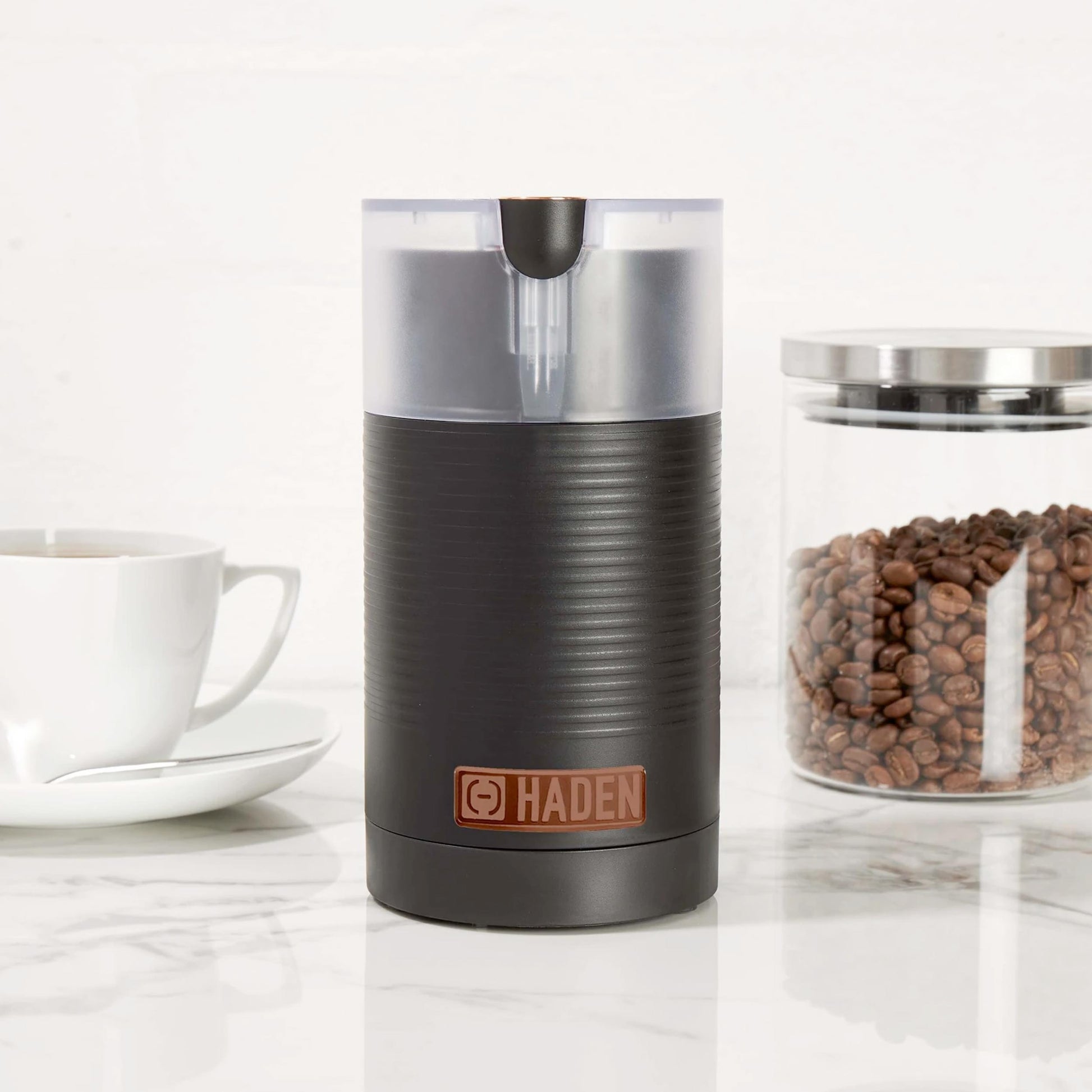 Haden Black & Copper Coffee Grinder Kitchen Haden