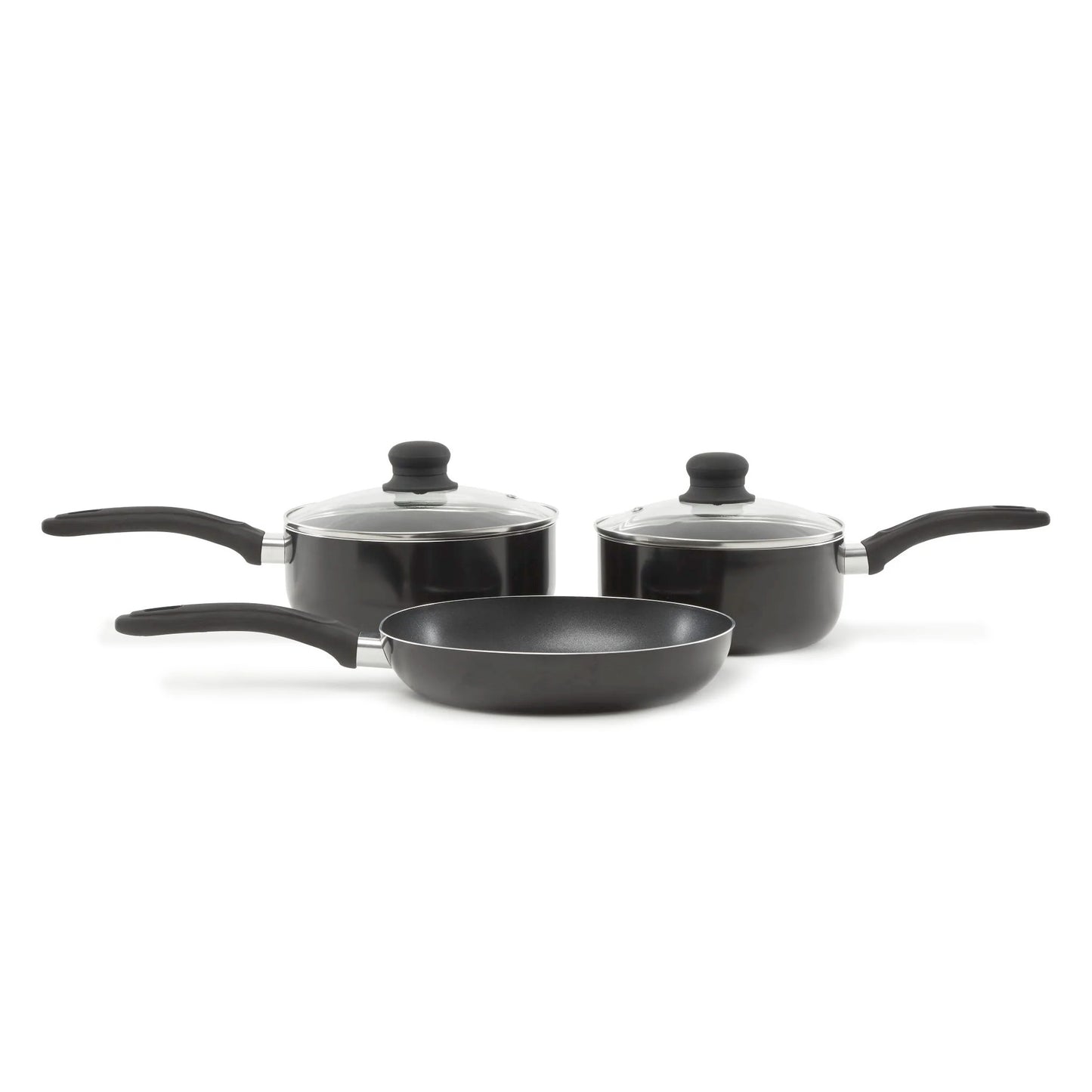 3-Piece Saucepan & Frying Pan Set Kitchen Sabichi Homewares