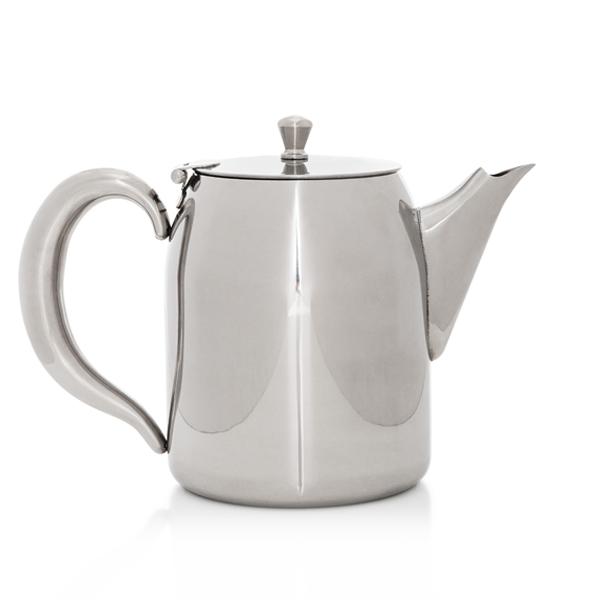 Classic Stainless Steel Teapot 1300ml Concierge Collection Dining Sabichi Homewares Ltd