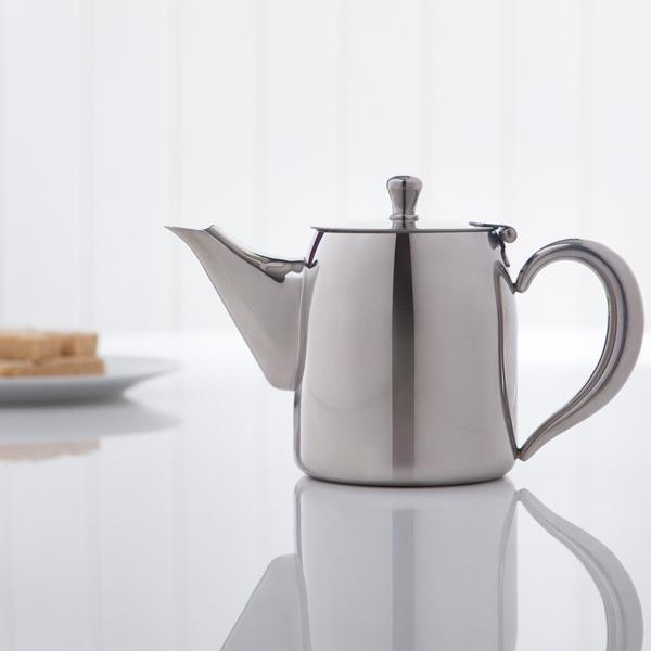 Classic Stainless Steel Teapot 720ml Concierge Collection Dining Sabichi Homewares Ltd