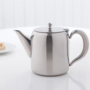 Classic Stainless Steel Teapot 1900ml Concierge Collection Dining Sabichi Homewares Ltd