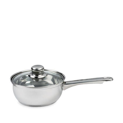 20cm Essential Saucepan With Glass Lid Kitchen Sabichi Homewares Ltd
